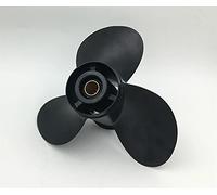 Wivplex 10x13 15hp-35hp, for hélices Johnson, en aluminium cannelée à 14 dents, for de bateau Remplacement de l'hélice du bateau