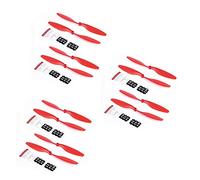 Wivplex 12PCS 1045 Hélice 10 Pouces CW CCW 10X45 Accessoires Drone DIY Quad-Copter RC Lame Pièces De Rechange Ventilateurs D'aile F450 F550 Lames de Drone(Rot)