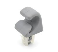 Wivplex 2 pièces Gris Pare-Soleil Crochet Support Clip Support Cintre, for Toyota, for Camry, for Corolla, Highlander, for RAV4, for Accessoires de Remplacement de Voiture Prius Clip pour Pare-Soleil