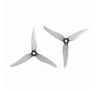 Wivplex 24 pièces/12 paires 51466 Hélice à trois pales 3 CW CCW 2306 2207 Moteur RC FPV Multirotor Ensemble de pales d'hélice de drone(Schwarz)