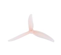 Wivplex 24 pièces/12 paires d'hélices à 3 pales for drone de course FPV PC Props F3S F4S Freestyle 5,1 x 4,6 Ensemble de pales d'hélice de drone(F4S Peach Pink)