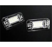 Wivplex 2X LED Éclairage de Plaque d'immatriculation Blanc Canbus, for 2011-2019 MB W246 W242 Classe B Éclairage de Plaque d'immatriculation