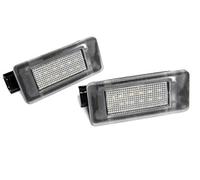 Wivplex 2X LED Éclairage de Plaque d'immatriculation Blanc Canbus, for 2017+ Duster MK II Serena C27 2021+, for Qashqai, J12 Éclairage de Plaque d'immatriculation
