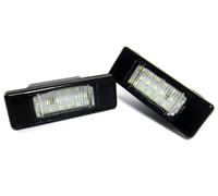 Wivplex 2X LED Éclairage de Plaque d'immatriculation Blanc Canbus, for MB Sprinter 906 Viano Vito W639 Scudo Ulysse Note NV200 Éclairage de Plaque d'immatriculation