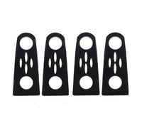 Wivplex Amortisseur de bruit de verrouillage de porte de voiture, for Kia, Rio 3 2011-2017, grincements de cliquetis, bruit silencieux, joint d'insonorisation sourd Amortisseur de voiture