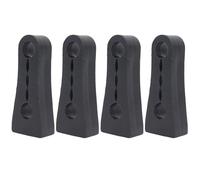 Wivplex Amortisseur de verrouillage de porte de voiture, for, f30, for Toyota, RAV 4 XA40 XA30 XA20 2001-2014 2017 2018, accessoires anti-chocs Amortisseur de voiture(4Pcs)