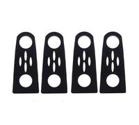 Wivplex Amortisseur de verrouillage de porte, for Hyundai, Solaris 1 2010-2017, isolation phonique, silencieux, sourd, grincement, joint d'étanchéité, amortisseur Amortisseur de voiture
