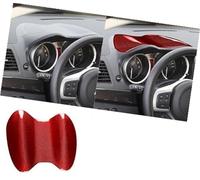 Wivplex Autocollant de voiture garniture panneau changement vitesse, pour Mitsubishi, pour Lancer, pour Evo X 10Th 2008-2015 bande de garniture de tableau de bord de voiture(BLACK 4)