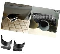 Wivplex Autocollant de voiture garniture panneau changement vitesse, pour Mitsubishi, pour Lancer, pour Evo X 10Th 2008-2015 bande de garniture de tableau de bord de voiture(BLACK 13)