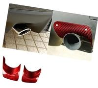 Wivplex Autocollant de voiture garniture panneau changement vitesse, pour Mitsubishi, pour Lancer, pour Evo X 10Th 2008-2015 bande de garniture de tableau de bord de voiture(BLACK 14)