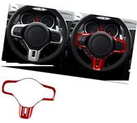 Wivplex Autocollant de voiture garniture panneau changement vitesse, pour Mitsubishi, pour Lancer, pour Evo X 10Th 2008-2015 bande de garniture de tableau de bord de voiture(Schwarz)