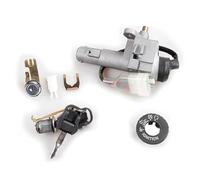 Wivplex Barillet d'allumage, for SYM, Jet 14 125/50 / 200 XS125T-16A Ensemble de serrure de porte électrique de moto Clé de verrouillage Interrupteur d'allumage Verrouillage Interrupteur de barillet d