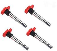 Wivplex Bobine d'allumage de moteurs 06E905115 06E905115E 4 pièces bobine voiture, for, for A3, for A4, for A5, for A6, for Q7, for Q5, for R8 Bobine d'allumage