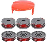 Wivplex Bobine de tondeuse à gazon Bobines de remplacement bobine fil débroussailleuse, pour tondeuse à gazon Standard Flymo 1.5Mm 36 pieds, Fly021, puissance, pour MINI 6