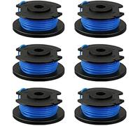 Wivplex Bobine de tondeuse à gazon Pour Cdiytool 6 pièces bobine de coupe-bordure, pour Ryobi One AC14RL3A Olt1832 Rac124 ligne de remplacement de coupe-bordure, 18V 24V 40V(BLACK 6pcs)