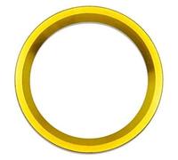 Wivplex Boîtier d'anneau de bouton d'arrêt démarrage moteur automatique, for, A4 A7 4G8 Q5 8R B8 A5 8T A6 C7, accessoires cercle autocollant Cache du bouton de démarrage du moteur