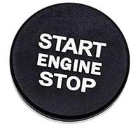 Wivplex Boîtier d'anneaux de bouton d'arrêt démarrage moteur automatique intérieur voiture, for, couverture B8 A6L A4 A5 A6 A7 Q3 Q7 Q5 8R C7 Cache du bouton de démarrage du moteur