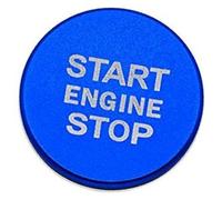 Wivplex Boîtier d'anneaux de bouton d'arrêt démarrage moteur automatique intérieur voiture, for, couverture B8 A6L A4 A5 A6 A7 Q3 Q7 Q5 8R C7 Cache du bouton de démarrage du moteur