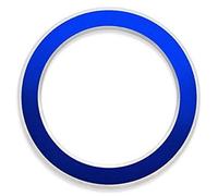 Wivplex Boîtier de style intérieur bouton d'anneau d'allumage moteur démarrage voiture, for Renault, Koleos Kadjar Megane 2 Sandero Duster Cache du bouton de démarrage du moteur