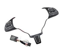 Wivplex Bouton de régulateur vitesse voiture, for Jetta, for POLO, for Passat, for Santana, bouton volant, volume, commutateur audio, téléphone, moyeux, accessoires Interrupteur au volant(BLACK A1)