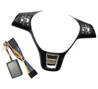 Wivplex Bouton de régulateur vitesse voiture, for Jetta, for POLO, for Passat, for Santana, bouton volant, volume, commutateur audio, téléphone, moyeux, accessoires Interrupteur au volant(BLACK D9)