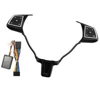 Wivplex Bouton de régulateur vitesse voiture, for Jetta, for POLO, for Passat, for Santana, bouton volant, volume, commutateur audio, téléphone, moyeux, accessoires Interrupteur au volant(BLACK A4)