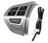 Wivplex Bouton de régulateur vitesse voiture, for Mitsubishi, for LANCER, for OUTLANDER, for ASX 2007-2012, bouton volant multifonction, commutateur Interrupteur au volant(BLACK 6)
