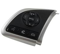 Wivplex Bouton de régulateur vitesse voiture, for Mitsubishi, for Mirage 2012-2016, for ASX 2015-2019, for Outlander, commutateur radio audio, bouton volant Interrupteur au volant(BLACK R 1)