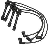 Wivplex Câbles de bobine bougie d'allumage voiture Câble faisceau 7 mm, for Civic, 1992-1999, for, Del Sol 1993-1995 1,5 L,6 No. 32722P07000 Paquet 4 Fil d'allumage