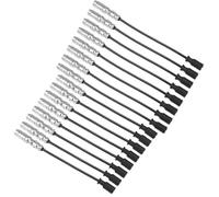 Wivplex Câbles de bobine d'allumage voiture Câble faisceau 7 mm, for Mercedes-Benz, CL500 CLK430 CLK500 No.1121500218/1121500118 Paquet 16 Fil d'allumage