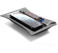 Wivplex Chargeur sans Fil QI for téléphone de Voiture 15 W, for Nissan, for Qashqai, for X-Trail, 2014-2021 Panneau Chargement for Portable rénovation intérieure Chargeur sans Fil pour Voiture