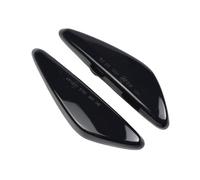 Wivplex Clignotant de clignotant marqueur répétiteur latéral, for Mazda, 6 GH 5 CW Premacy RX-8 MX-5, for Fiat, 124 Spider Voyant de voiture(2PCS Smoked Black)