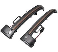 Wivplex Clignotant Dynamique séquentiel à LED for rétroviseur latéral Peugeot 308 T9 308 SW II Mk2 (Blanc) Témoin Lumineux de rétroviseur(Black Smoked)