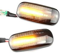 Wivplex Clignotant latéral dynamique, séquentiel Emark, pour, pour A3, pour S3 8P, pour A4, pour S4, pour Rs4 B6 B7 B8, pour A6 feu de gabarit de passage de roue avant