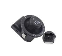 Wivplex Commutateur de commande réglage du rétroviseur latéral pliable électrique voiture, for Ford, for Expedition F150 F250 F350, for Lincoln, 7L1Z17B676AA Commutateur miroir
