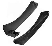 Wivplex contour de poignée de porte de voiture Poignée de porte intérieure voiture, panneau avant, revêtement d'habillage, accessoires internes automobiles, pour E90 E91, pour Bmw 3(BLACK Left Black)