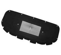 Wivplex Coussin de Capot de Moteur de Voiture, for VW, for T-ROC, A11 D11 2017~2023, Isolation Thermique et phonique, Housse en Coton, Accessoires d'intérieur insonorisés Tampon insonorisant(Schwarz
