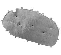 Wivplex Coussin d'isolation phonique for moteur de capot avant, couverture insonorisée en coton, tapis thermique, for VW, for Golf, 6, for , GTI Bouclier thermique du moteur(Silver)