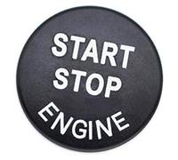 Wivplex Couvercle d'anneau d'arrêt de démarrage moteur à un bouton for interrupteur voiture, sans boîtier trou, for NISSAN, for Qashqai, autocollant J11 Cache du bouton de démarrage du moteur