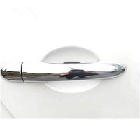 Wivplex Couvercle de poignée porte chromé, for Renault, MEGANE 2 2002 2003 2004 2005 2006 2007 2008 Couvre-poignée de porte extérieure de voiture