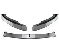 Wivplex Diffuseur de Pare-Choc Avant, 3 pièces, Noir Brillant, Accessoire for Skoda, Superb B8 2016-2018 (Aspect Carbone) Séparateur de Spoilers(Black Carbon Look)
