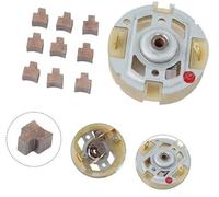 Wivplex Ensemble complet de porte-balais de charbon de moteur RS550 et 10 balais de remplacement, for Bosch,/ Porte-balais de charbon