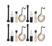 Wivplex Ensemble de 4 filtres à huile for pompe tronçonneuse, for STIHL, MS 250 MS230 210, kits d'accessoires for outils jardin Remplacement de la pompe à carburant de la tronçon