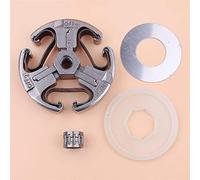 Wivplex Ensemble d'embrayage, for Husqvarna, 61 66 266 268 272, rondelle de Protection Contre la poussière, roulement à Aiguilles, tronçonneuse 503744402 Kit d'embrayage pour Tondeuse à Gazon