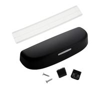 Wivplex Étui à Lunettes Porte-Lunettes de Soleil de Voiture, for Renault, Kadjar Duster Koleos, for Mitsubishi, ASX RVR for Accessoires Outlander Pajero Étuis à Lunettes(Schwarz)