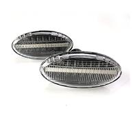 Wivplex Feu de position latéral dynamique ambre, clignotant séquentiel, lampes garde-boue, for Mazda 2 3 5 6 BT-50 MPV II, pièces Voyant de voiture(Dynamic Clear Case)