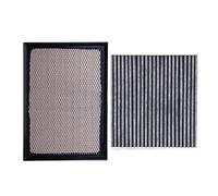 Wivplex Filtre à air de voiture, for Toyota, for TUNER 2.7L 2015- for Hailax 2.7L 2.4TDI-oil 2015- filtre à air moteur OEM 17801-0L040 Filtre à air pour voiture(BLACK 1 Air and 1 Cabin)