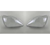 Wivplex for CRV 2005 2006 Voiture Avant Remplacement Phare Transparent Boîtier Coque Lampe Capuchons Phare Verre Lentille Couverture Couverture de Phare(Black 2PCS Left and Right)