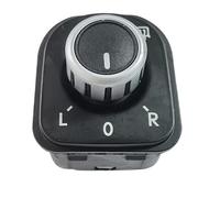 Wivplex For Jetta MK5, for Golf MK6 Rabbit, for EOS, for Passat B6 3C, for, for Seat Alhambra Chrome bouton de réglage du rétroviseur latéral électrique 5ND959565B Commutateur miroir