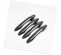 Wivplex for Kia, Sportage SL Si MK3 2011-2016 en fibre de carbone nouveau couvercle poignée porte voiture chromé Couvre-poignée de porte extérieure de voiture(BLACK Carbon Handle)